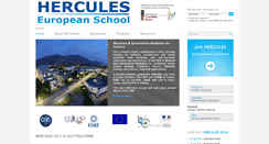 Desktop Screenshot of hercules-school.eu